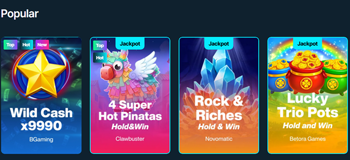 Lucky Max Casino Games